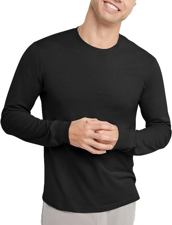 black t-shirt for men