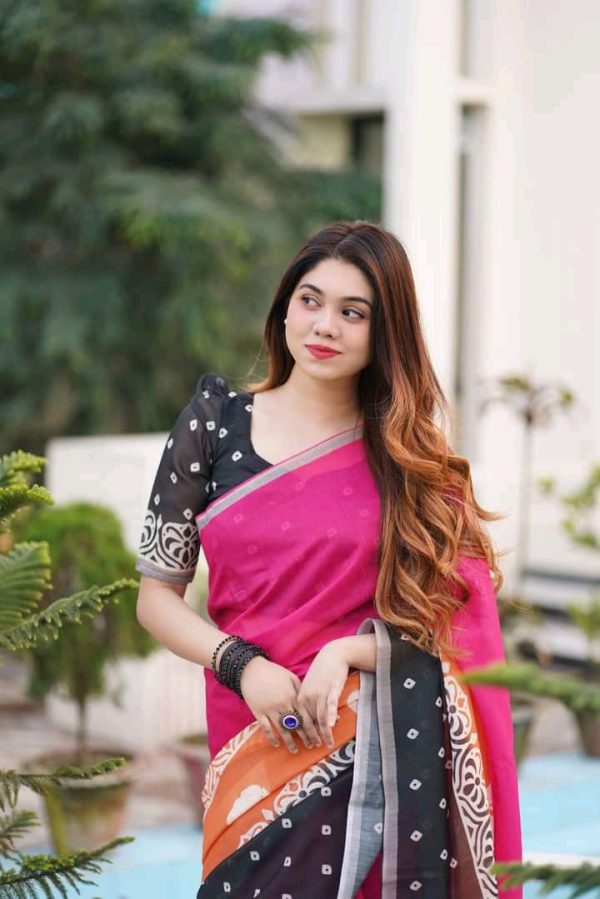Adhuri silk sharee - Image 2