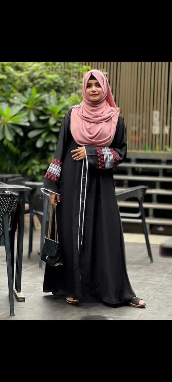 Dubai Cherry Borka (Only Borka) - Image 4