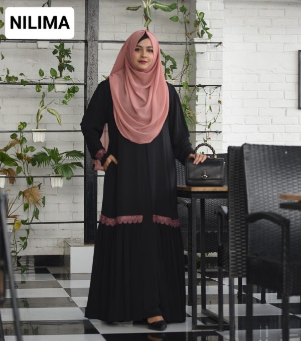 Dubai Cherry Borka (Only Borka) - Image 11