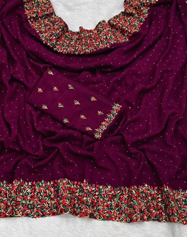 Dhupiyan Silk Saree with Blouse Piece